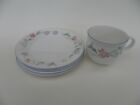 Replacement Items, Expressions "Summer Carnival"  17Cm Side Plate X 4 & Tea Cup