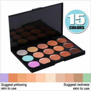 NEW 15 Color Contour Cream Concealer Kit Neutral Makeup Camouflage Palette SALE - Picture 1 of 7