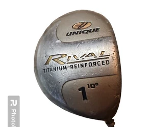 Unique Rival Golf Driver RH Steel Shaft Titanium Reinforced Head read - Picture 1 of 10
