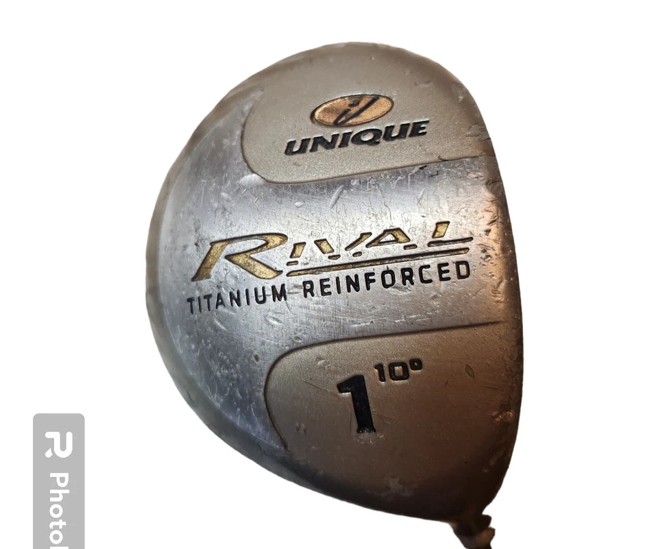 Unique Rival Golf Driver RH Steel Shaft  Titanium Reinforced Head read - Image 1 of 4