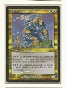 GUARDIAN ACORAZADO FOIL Invasion MTG Español Armored Guardian Magic NM - Imagen 1 de 1