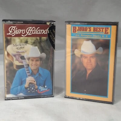 Norwegian Cassette Tapes Bjoro Haland Country Guitar - Image 1 of 4
