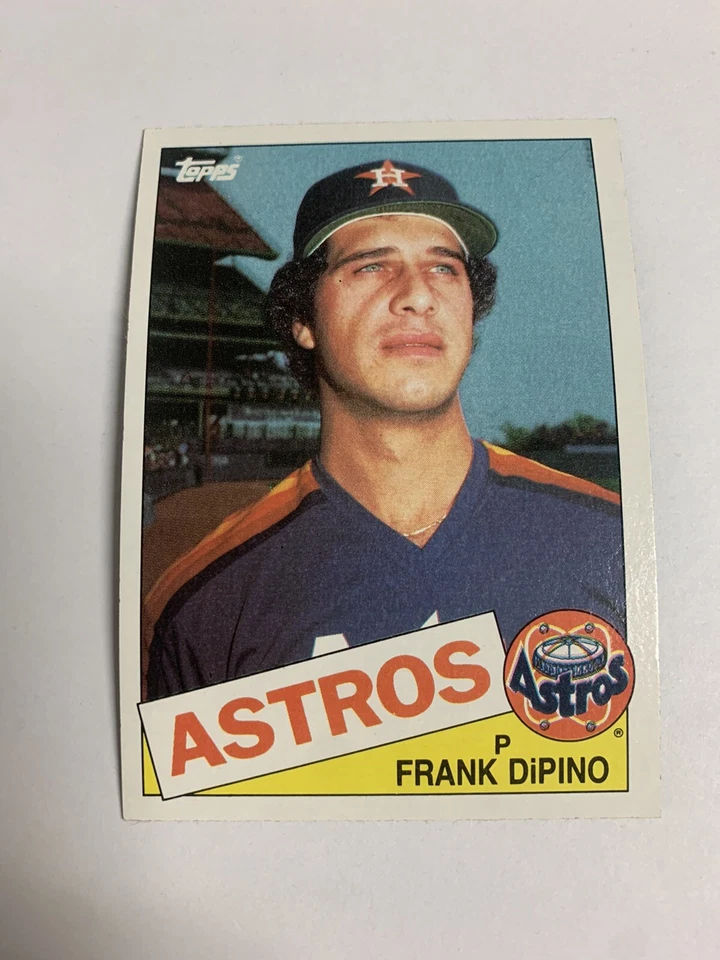 1985 Topps Houston Astros Frank Dipino - Image 1 of 1