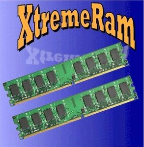 4GB DDR2 PC2-6400 PC 6400 800 Mhz 240Pin LOW DENSITY RAM 2x 2GB Desktop Memory - Picture 1 of 2