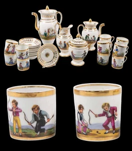 Service de Bruxelles XIX ème - jeux jouets enfants - Bild 1 von 22