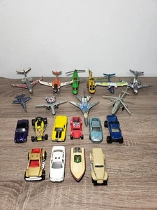 Konvolut 16 MATCHBOX Vintage Druckguss Flugzeuge & Autos. Hubschrauber Chopper. Jaguar. - Bild 1 von 12