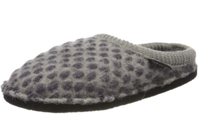 Тапочки HAFLINGER Flair Dots Aubergine Arch Support размер США 7 ЕС 38 - Изображение 1 из 4