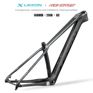 Carbon Fiber 29 in Mountain Bike Frame Boost 148mm 142mm BSA68 Disc Brake Frame - Picture 1 of 16