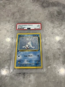 1999 Pokémon Base Set Seel 1a edición francés 41/102 PSA 9 como nuevo - Imagen 1 de 2