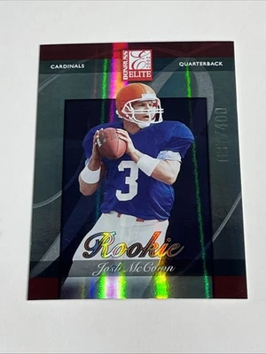 NFL 2002 Donruss Elite Rookie Numbered Josh Mccown #114 Cardinals 087/400 - Image 1 of 4