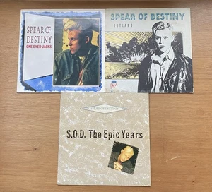 Spear Of Destiny Vinyl Records - One Eyed Jacks, Outland, S.O.D. The Epic Years - Imagen 1 de 15