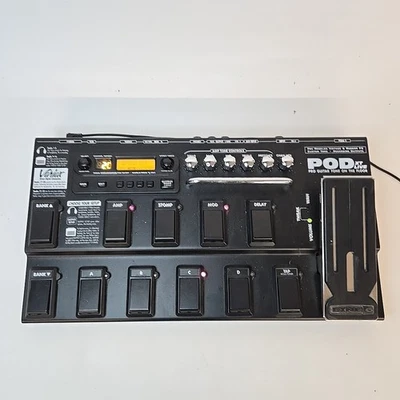 Line 6 POD XT Live Multi-Effect and Guitar Pedal With Power Supply  Tested! - Image 1 of 4