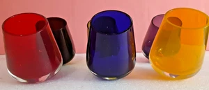 Trinkgläser Brille Roly Poly Topsy Turvy Barrel verschiedene Farben NEUWERTIG - Bild 1 von 7