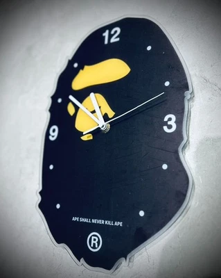 Vintage Premium Bape Clock RARE With Protective Film still on - Image 1 of 2