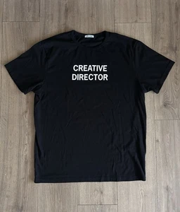 Hiro Clark “Creative Director” Men’s Shirt XL Black Soft Cotton Designer City - Picture 1 of 7