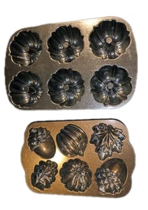 nordic ware bundt Pfanne Und Herbst Eichel Und Blätter Pfannenset - Bild 1 von 8