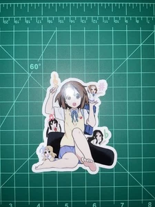 K-on Anime Uv Waterproof Sticker 3”x3.50” - Picture 1 of 3