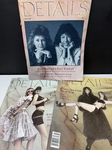 Vintage Details Magazine May June October 1986 Les Girls! John Lurie Lily Tomlin - Picture 1 of 20