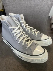 Sneakers stringate unisex Converse A08615F Chuck 70 Hi grigio chiaro zona - Foto 1 di 15