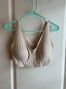 Soma Enbliss Bralette BH XL hellbraun nahtlos Pull On - Bild 1 von 5