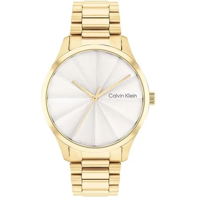Womens Wristwatch CK CALVIN KLEIN ICONIC 25200232 Stainless Steel Golden - Image 1 of 3