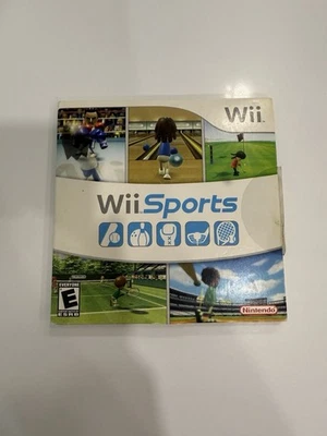 Wii Sports (Nintendo Wii, 2006) - CIB Complete With Manual and Case Tested - Image 1 of 2