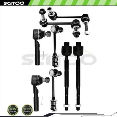 Para Lexus GX470 2003-2009 Toyota 4Runner 8X Extremo de barra estabilizadora extremo de barra estabilizadora delantero trasero Foto 1 de 4