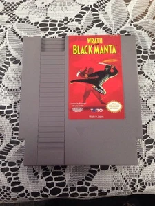 Nintendo NES Wrath Black Manta Game Vintage - Picture 1 of 2