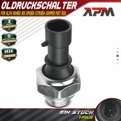 De Presión Aceite para Alfa Romeo 156 Spider Citroën Jumper Fiat 500X - Imagen 1 de 4
