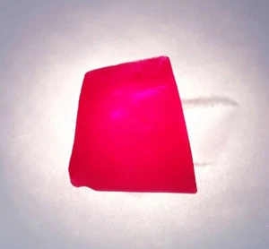Loose Gemstone 7.82 Ct Natural Red Ruby Rough Unheated Certified Uncut Rough Gem - Imagen 1 de 10