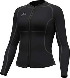 Hevto Damen Neoprenanzug Tops 2/3 mm für Surfen Schwimmen Kajak SUP Jetski L US -S/M - Bild 1 von 7