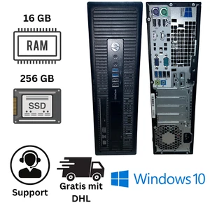 HP EliteDesk 800 G1 | Office PC | i3-4130 16GB RAM 256GB SSD Windows 10 Pro🚀 - Bild 1 von 1