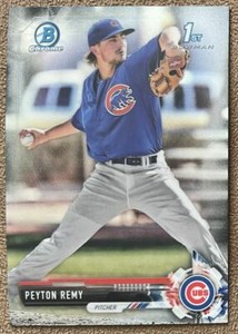 2017 Bowman Draft Chrome Peyton Remy Chicago Cubs #BDC-113