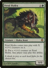 Feral Hydra Shards of Alara MP MTG