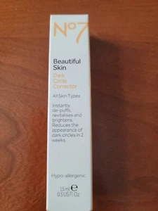 Nuovissimo n.7 Beautiful Skin Correttore Cerchio Scuro 15ml  - Foto 1 di 3