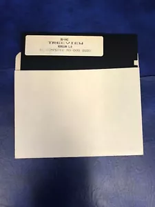 Vintage Software TREEVIEW Version 1.0 auf 5,25" Festplatte - Bild 1 von 1