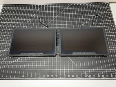 LOT OF 2* Dell Latitude 12 Rugged Tablet 7202 Intel M-5Y71 | 8GB RAM | #P36 - Image 1 of 4