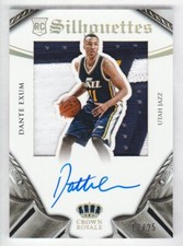 2014-15 Preferred Basketball Silhouettes Prime #320 Dante Exum Auto Patch 17/25