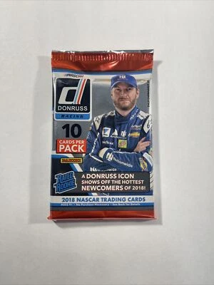 2018 Panini Donruss Racing Nascar Factory Sealed 10 Card Pack Wallace RC? - Image 1 of 2
