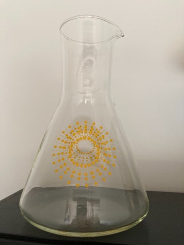Pyrex Atomic Sun Carafe