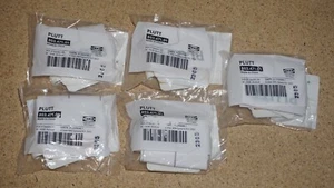 (5er Set) Ikea PLUTT Wandhaken selbstklebend weiß 3er Pack 803.471.01 - Bild 1 von 3