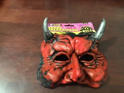 Furry Freaks Mask Half Devil - Image 1 of 3