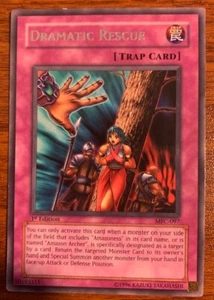 2003 Yu Gi Oh Magician's Force 1st Edition Dramatic Rescue #MFC-097 - Picture 1 of 2