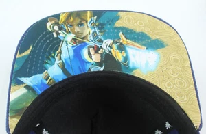 Zelda Breath Of The Wind Baseball Cap 2018 Nintendo Artwork Under The Bill - Picture 1 of 8