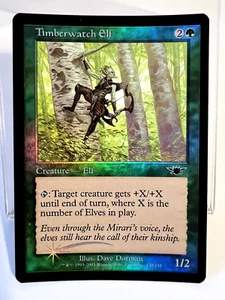 MTG Magic The Gathering Legions Timberwatch Elf Common Foil LP - Picture 1 of 2