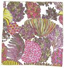Vintage Scarf Pink Coral Floral Print