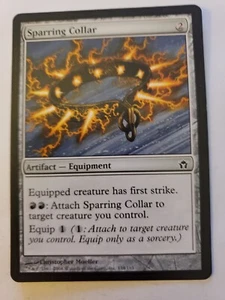 MTG Magic The Gathering Card Sparring CollarArtifact Equipment Fifth Dawn 2004 - Picture 1 of 2