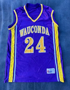Vintage Wauconda #24 Basketball Jersey Size Women's L. - Picture 1 of 5