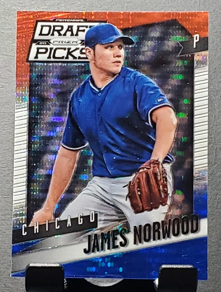 2014 Prizm Draft Picks #65 James Norwood PHILLIES Red, White & Blue Prizm⚾️NM/MT - Image 1 of 2