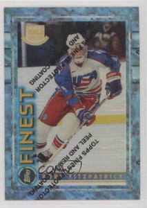 1994-95 Topps Finest Refractor Rory Fitzpatrick #115 Rookie RC